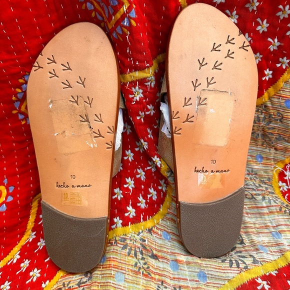 Beek Crow Leather & O-Ring Sandal - Size 10 - Picture 2 of 4